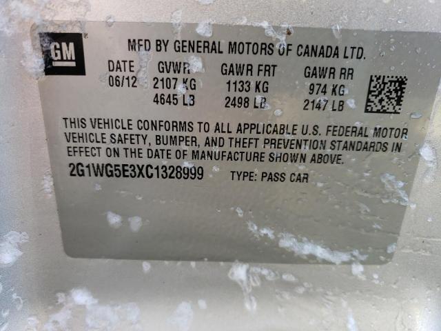 Photo 11 VIN: 2G1WG5E3XC1328999 - CHEVROLET IMPALA LT 