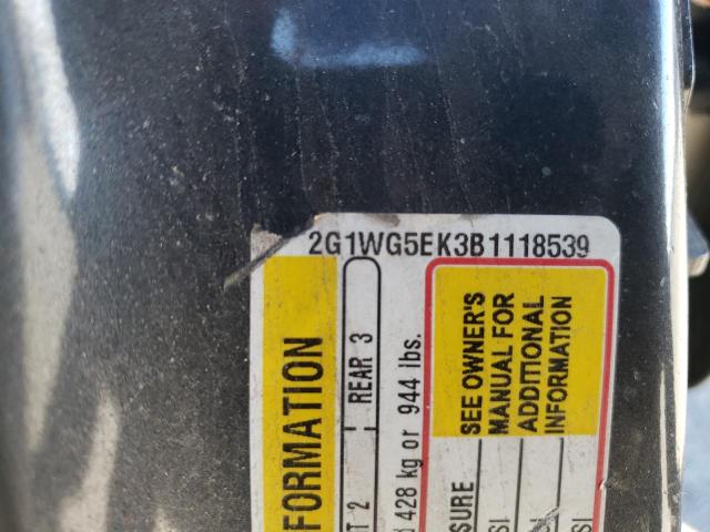 Photo 11 VIN: 2G1WG5EK3B1118539 - CHEVROLET IMPALA 