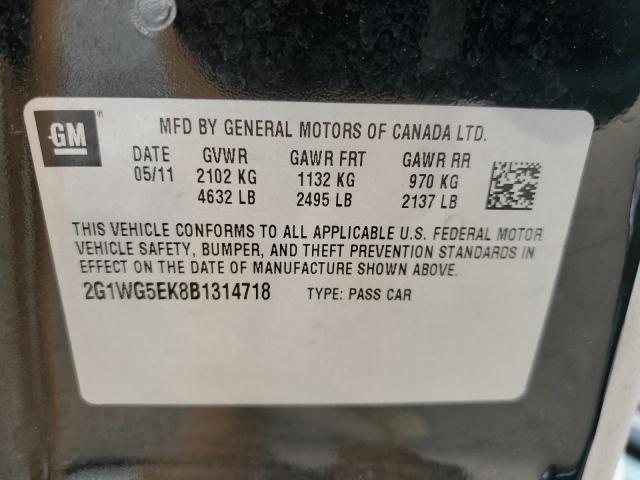 Photo 11 VIN: 2G1WG5EK8B1314718 - CHEVROLET IMPALA 