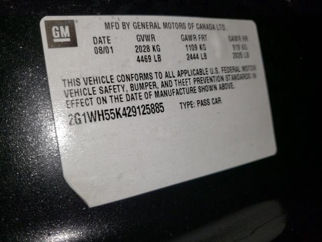 Photo 9 VIN: 2G1WH55K429125885 - CHEVROLET IMPALA LS 