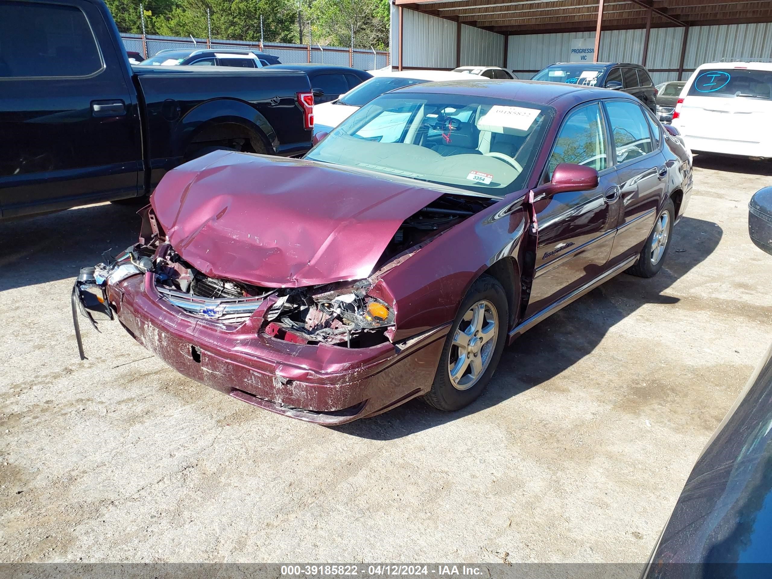 Photo 1 VIN: 2G1WH55K649226607 - CHEVROLET IMPALA 