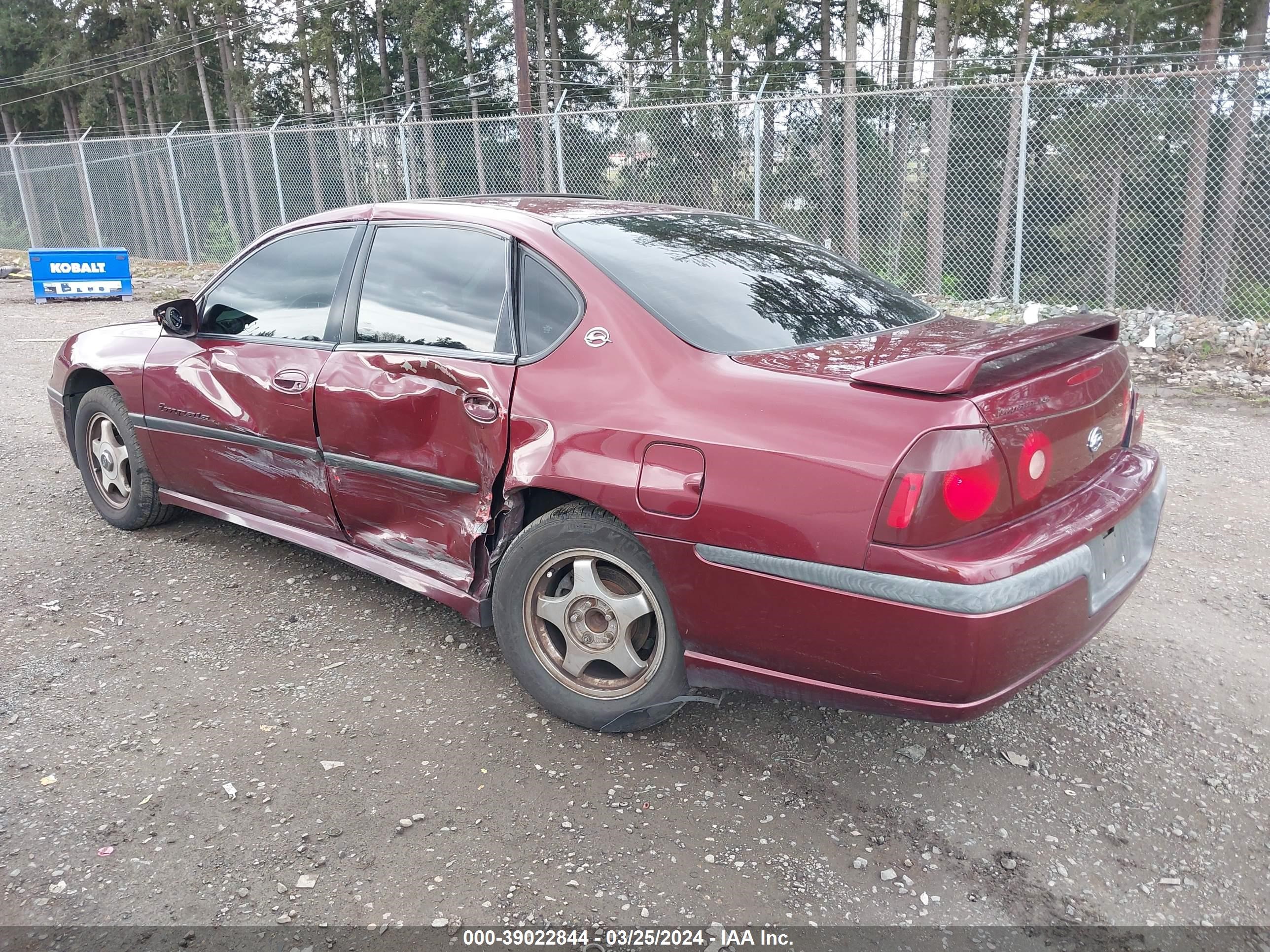 Photo 2 VIN: 2G1WH55K819176756 - CHEVROLET IMPALA 