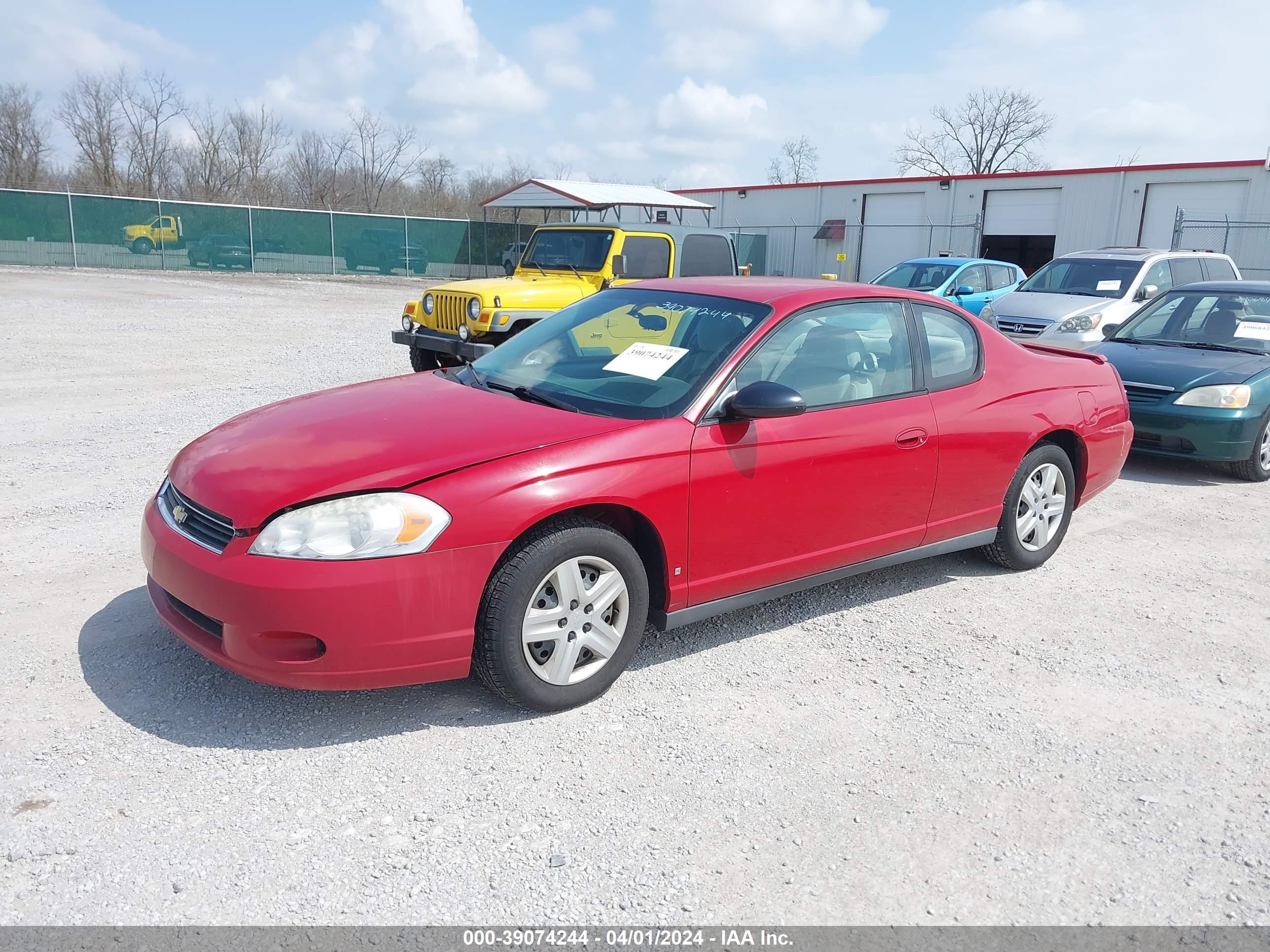 Photo 1 VIN: 2G1WJ15K079326591 - CHEVROLET MONTE CARLO 