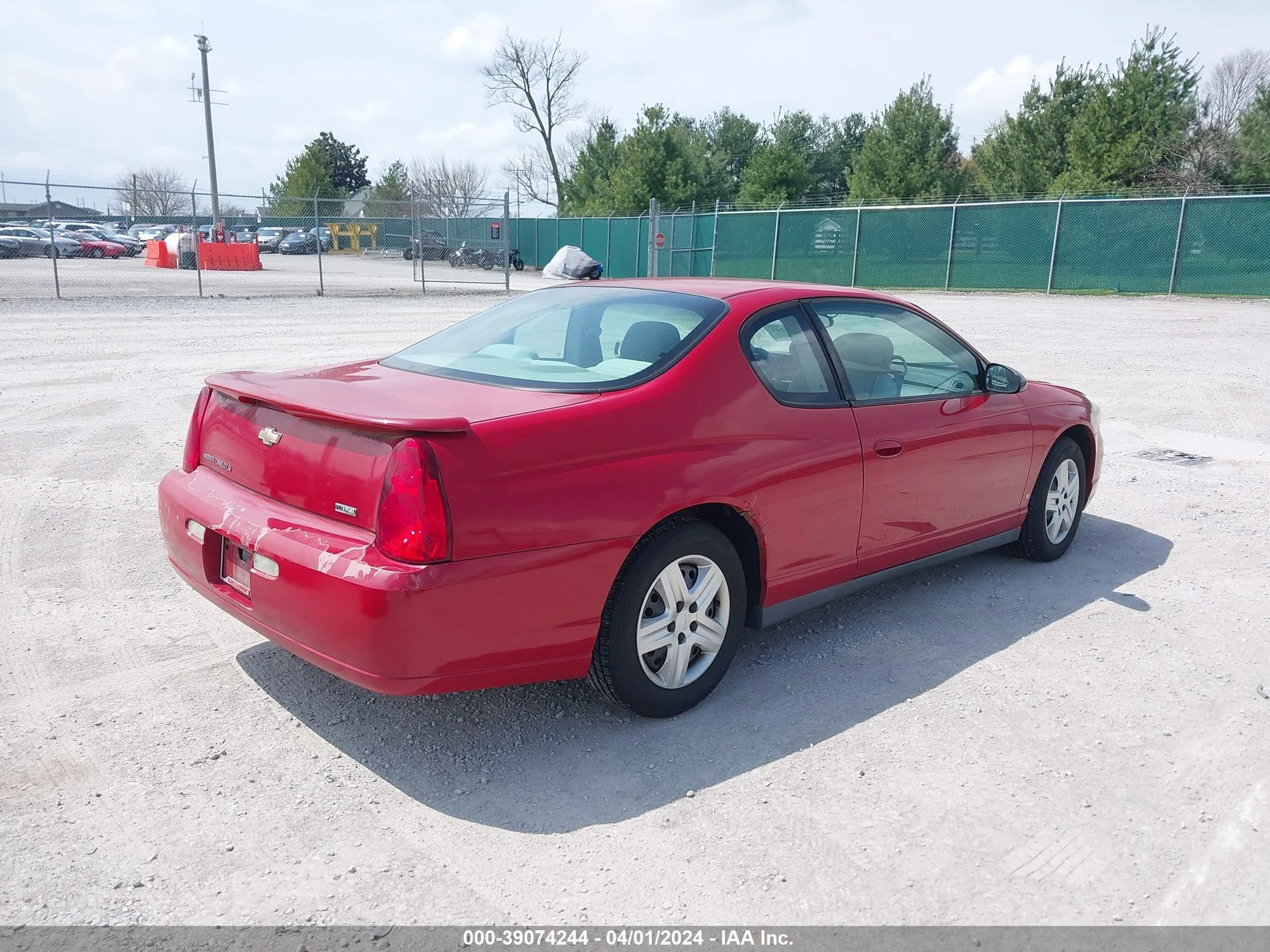 Photo 3 VIN: 2G1WJ15K079326591 - CHEVROLET MONTE CARLO 