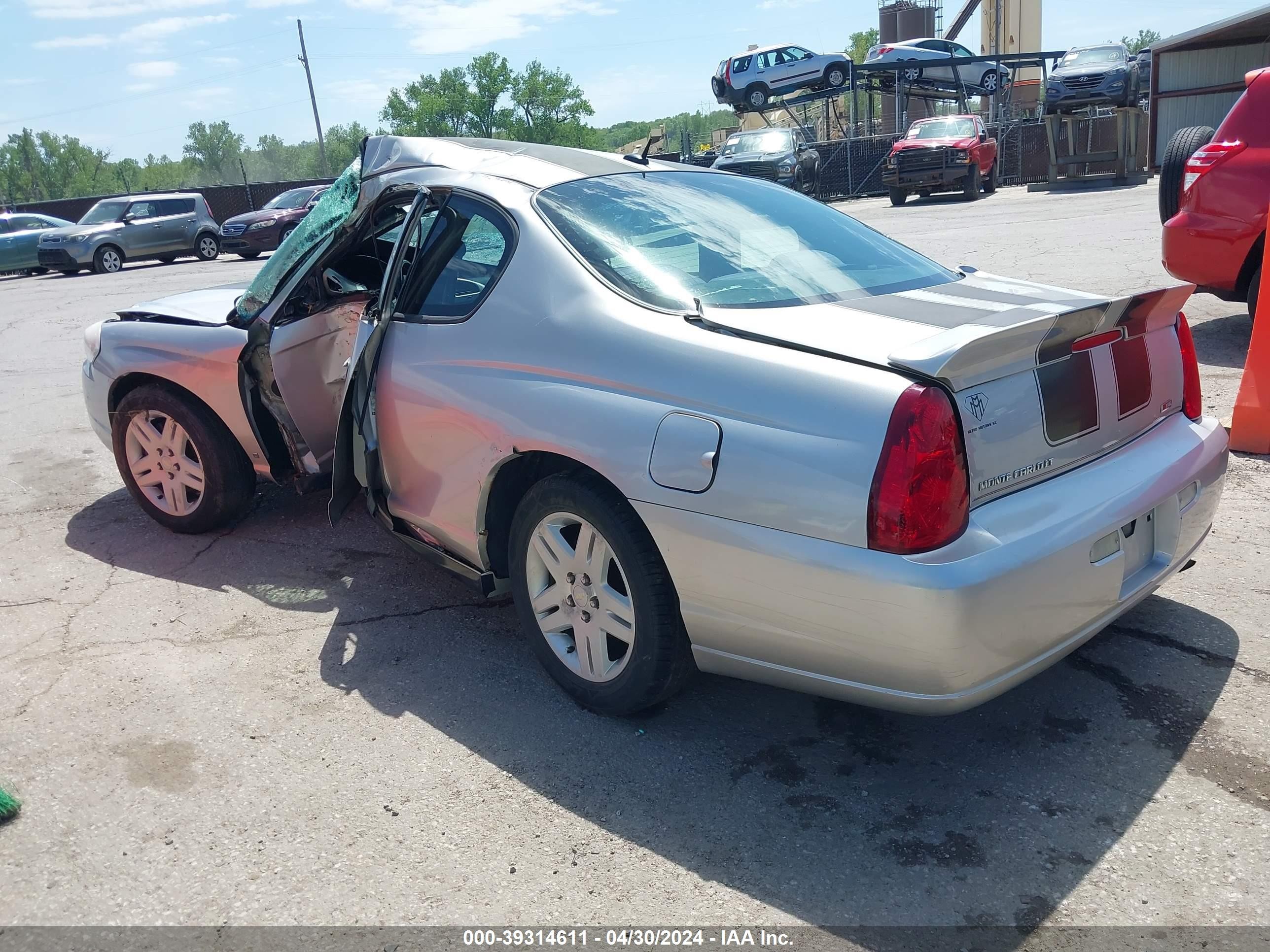 Photo 2 VIN: 2G1WK15K679306150 - CHEVROLET MONTE CARLO 