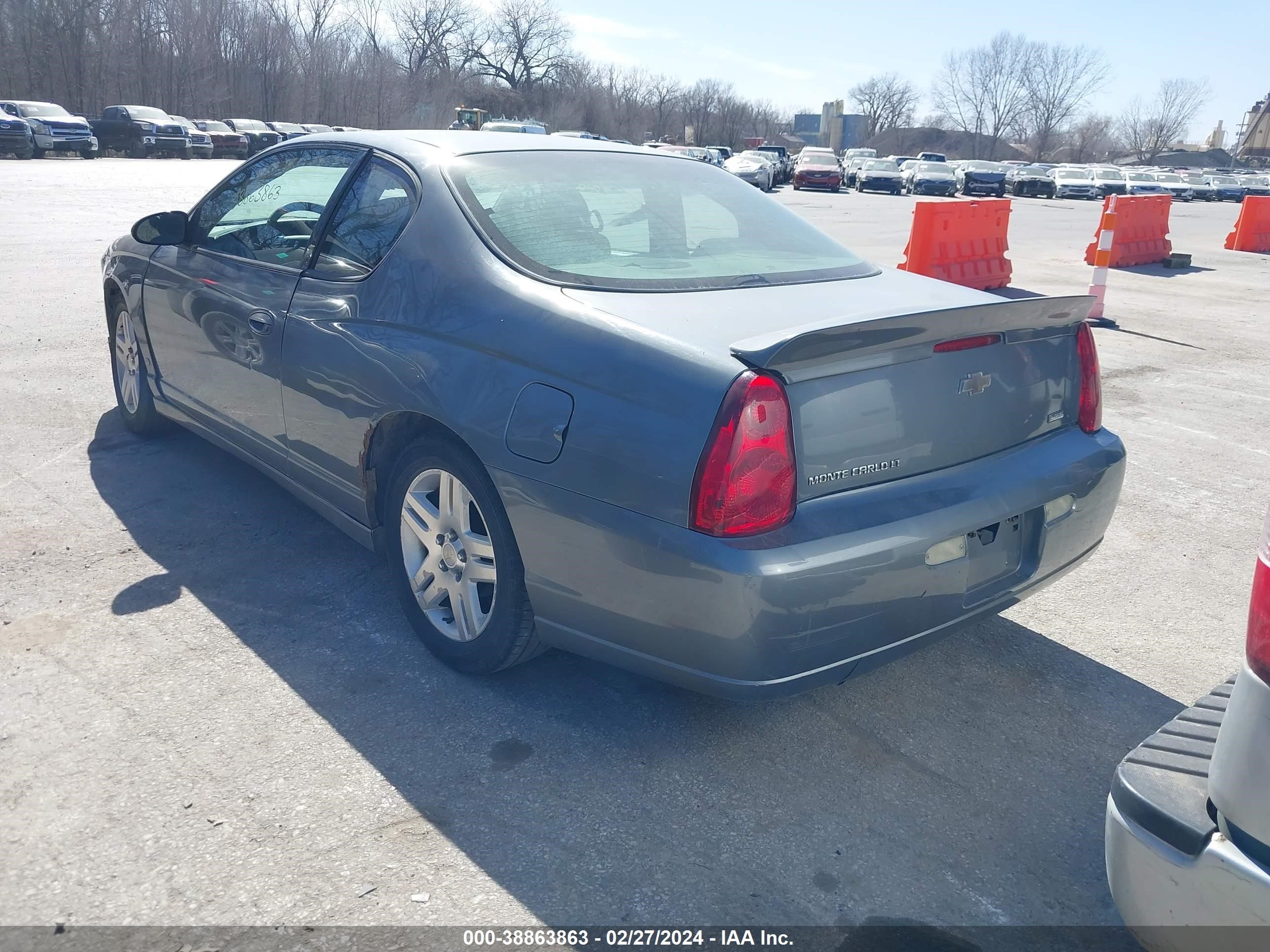 Photo 2 VIN: 2G1WK15K979199594 - CHEVROLET MONTE CARLO 