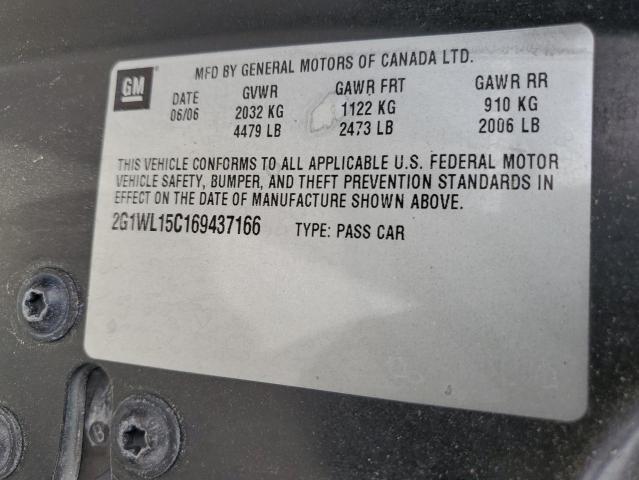 Photo 11 VIN: 2G1WL15C169437166 - CHEVROLET MONTECARLO 