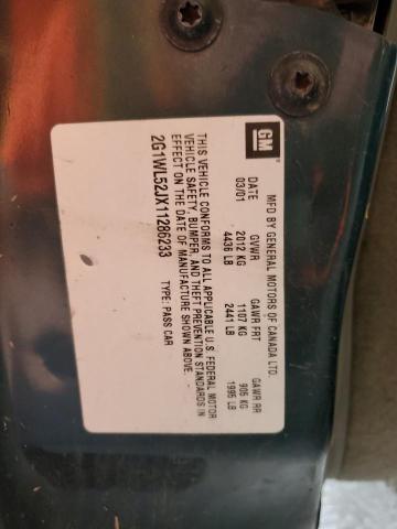 Photo 11 VIN: 2G1WL52JX11286233 - CHEVROLET LUMINA 