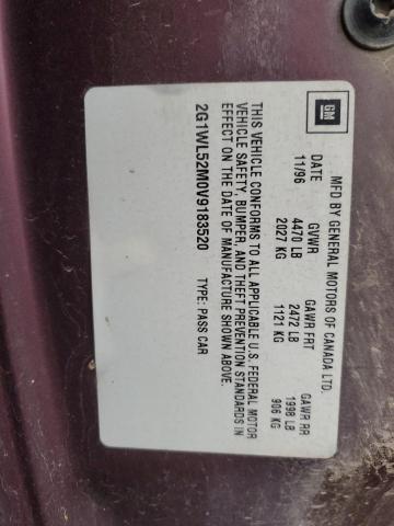 Photo 11 VIN: 2G1WL52M0V9183520 - CHEVROLET LUMINA 