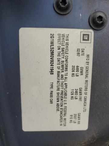 Photo 11 VIN: 2G1WL52M0V9241948 - CHEVROLET LUMINA BAS 