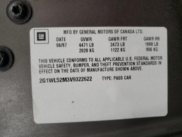 Photo 11 VIN: 2G1WL52M3V9322622 - CHEVROLET LUMINA BAS 