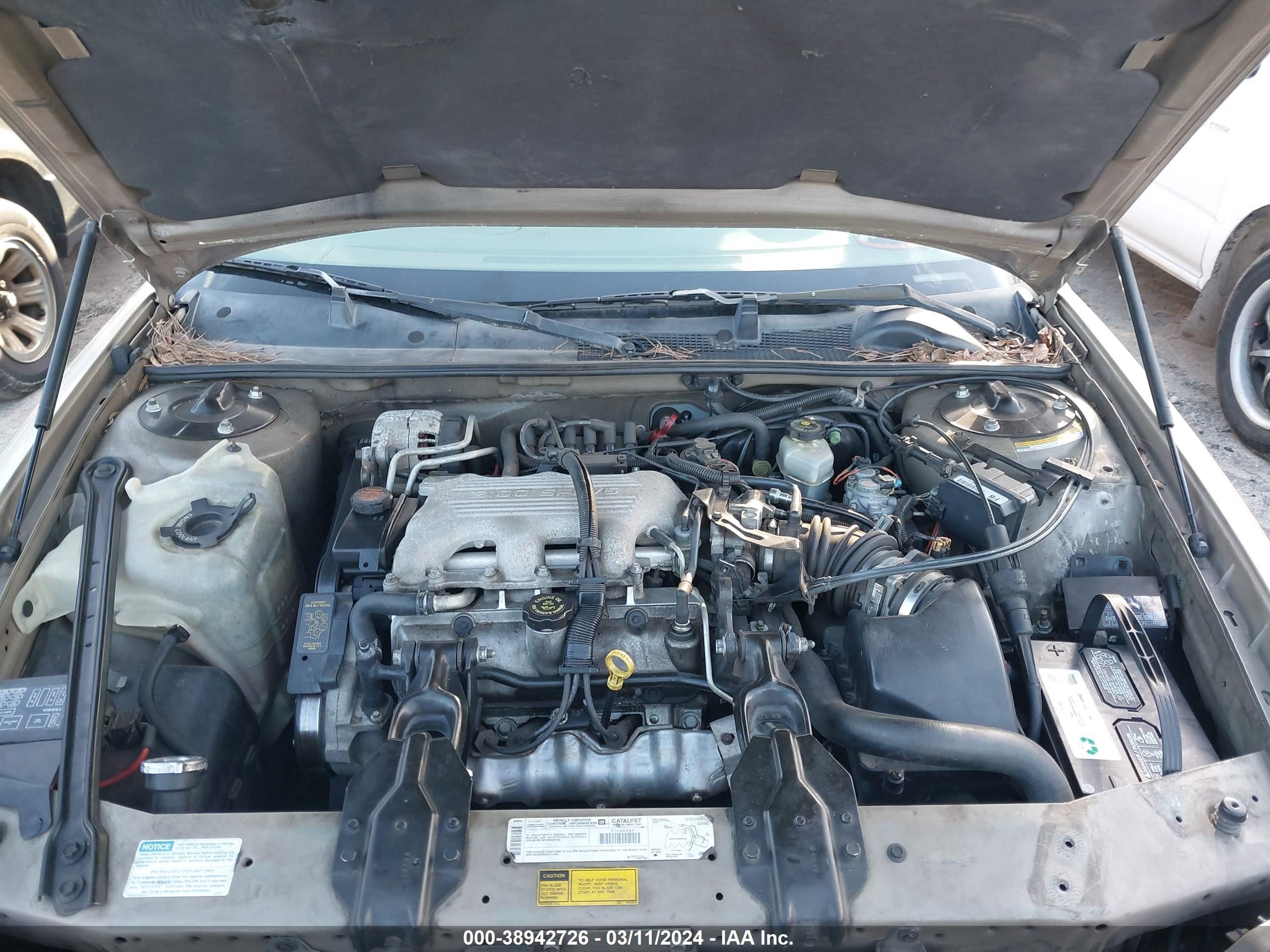 Photo 9 VIN: 2G1WL52M5X9246355 - CHEVROLET LUMINA 