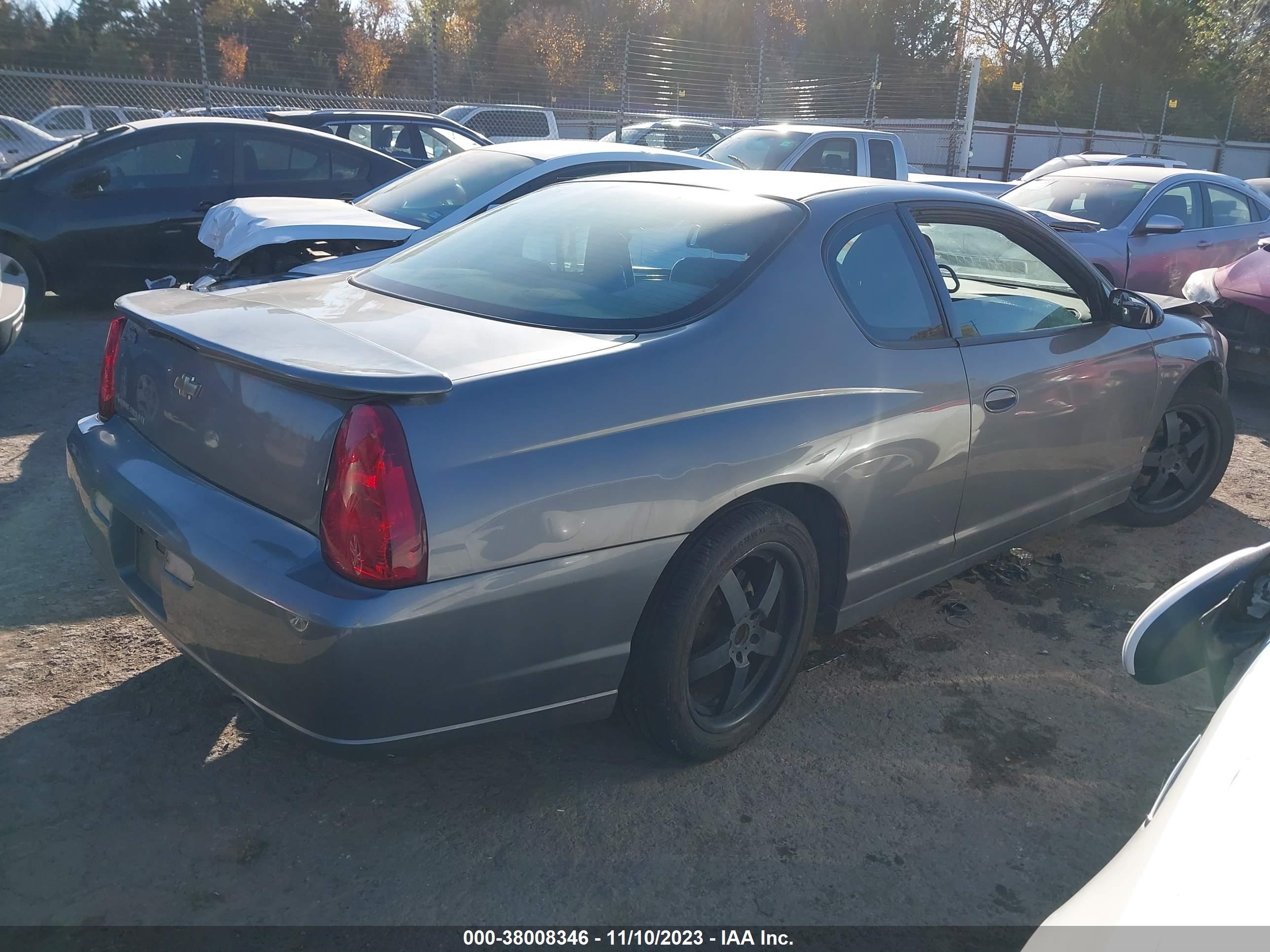 Photo 3 VIN: 2G1WM15K169291646 - CHEVROLET MONTE CARLO 