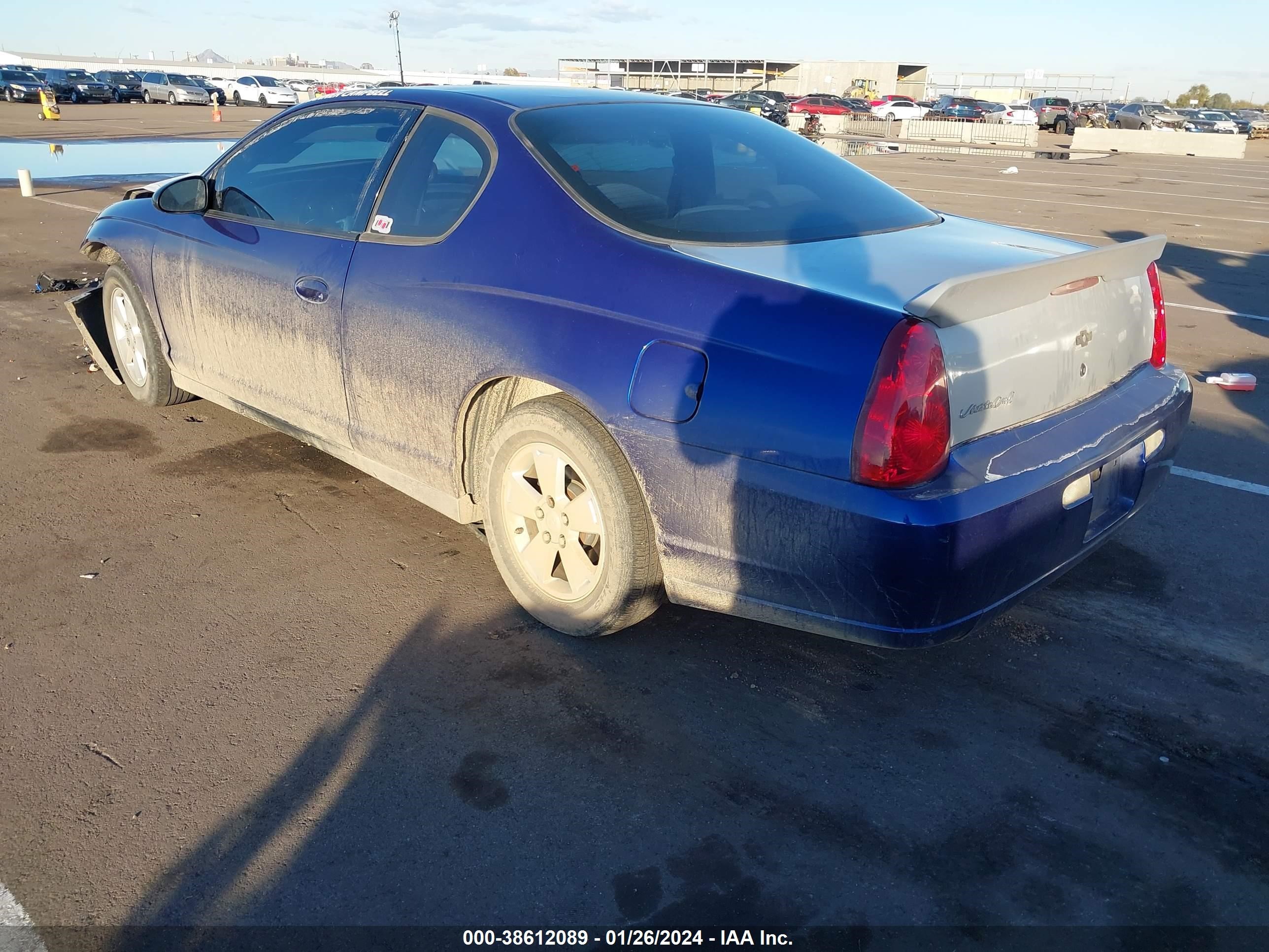 Photo 2 VIN: 2G1WM15K369278963 - CHEVROLET MONTE CARLO 