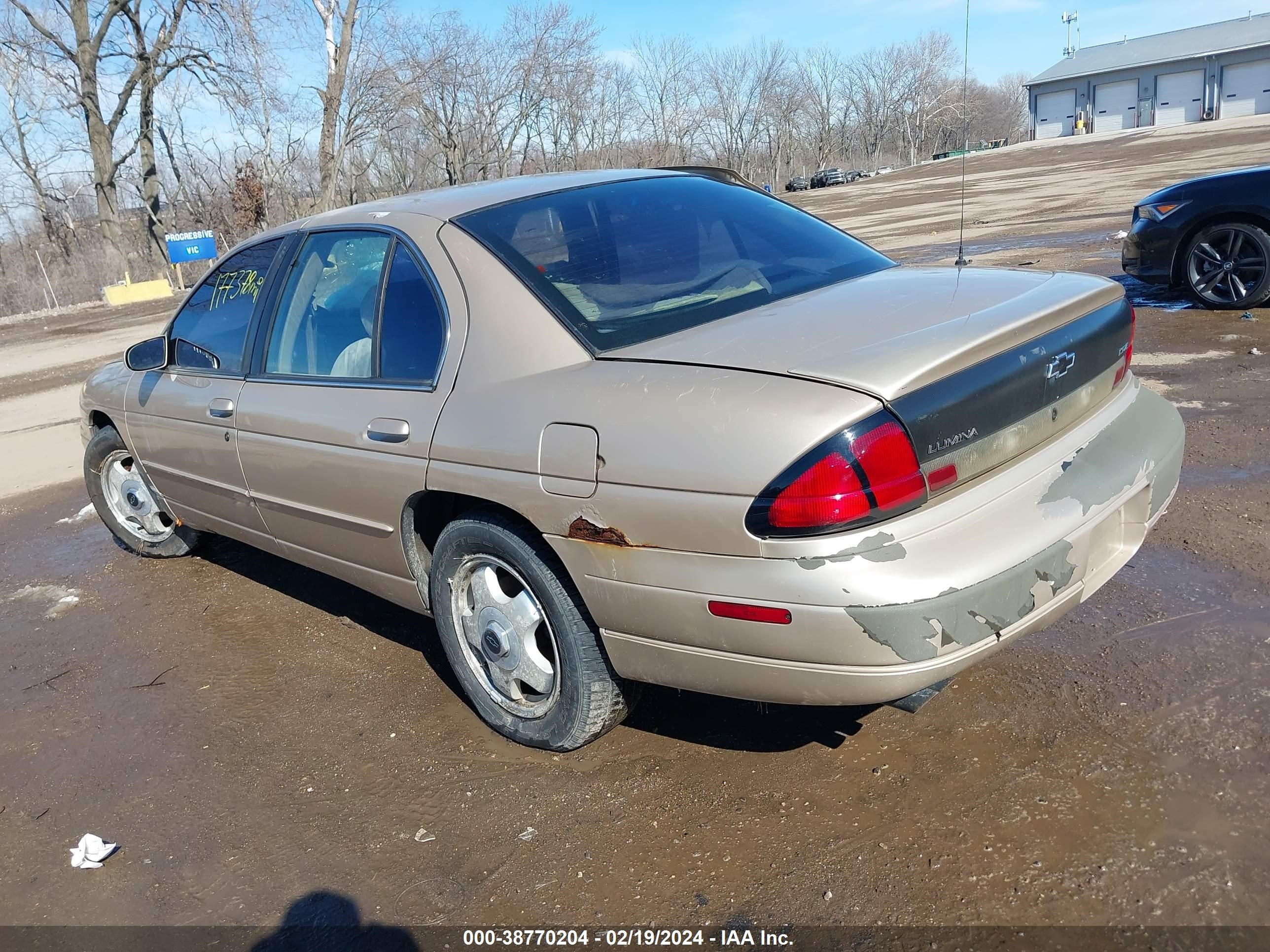 Photo 2 VIN: 2G1WN52K2W9196909 - CHEVROLET LUMINA 