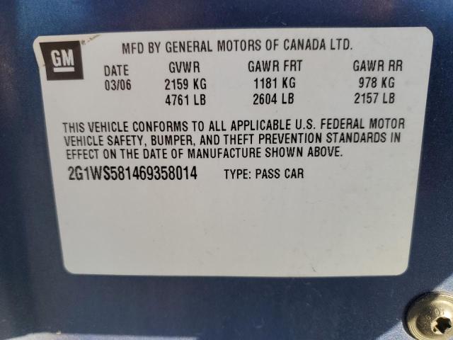 Photo 11 VIN: 2G1WS581469358014 - CHEVROLET IMPALA POL 