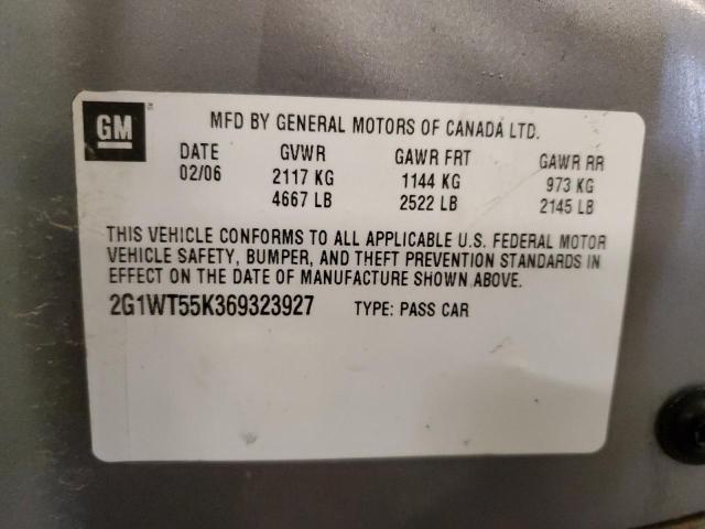 Photo 11 VIN: 2G1WT55K369323927 - CHEVROLET IMPALA 