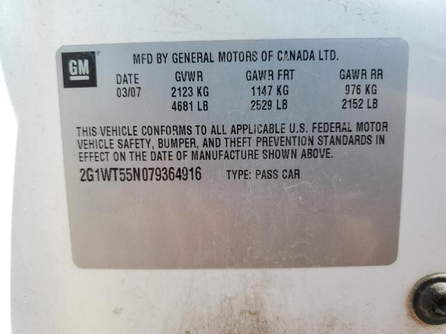 Photo 11 VIN: 2G1WT55N079364916 - CHEVROLET IMPALA 