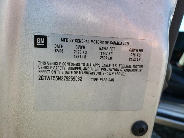 Photo 12 VIN: 2G1WT55N279269032 - CHEVROLET IMPALA 