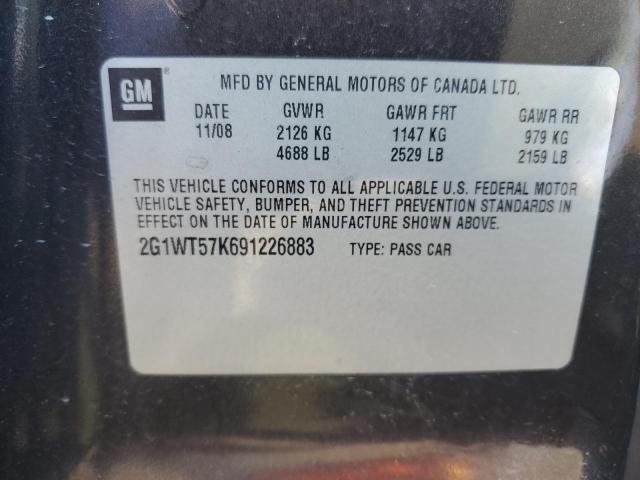 Photo 12 VIN: 2G1WT57K691226883 - CHEVROLET IMPALA 