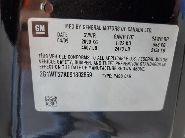 Photo 11 VIN: 2G1WT57K691302859 - CHEVROLET IMPALA 