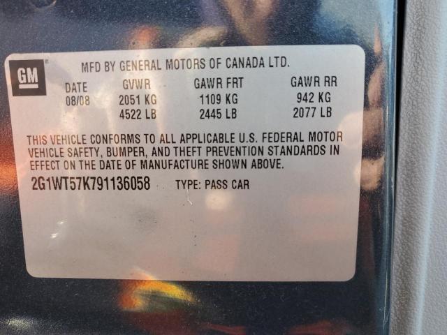 Photo 11 VIN: 2G1WT57K791136058 - CHEVROLET IMPALA 