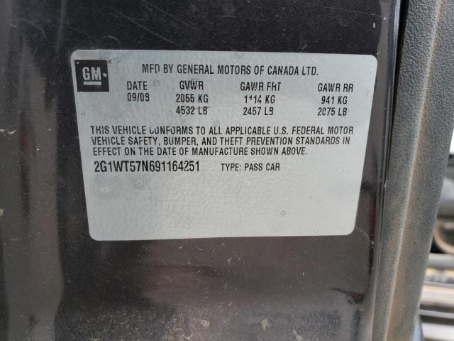 Photo 11 VIN: 2G1WT57N691164251 - CHEVROLET IMPALA 