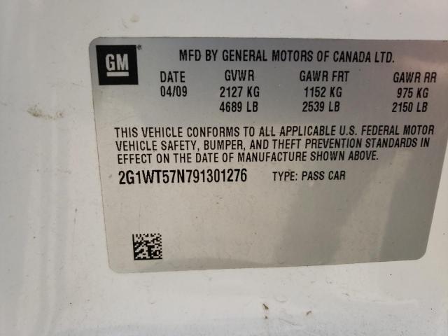 Photo 11 VIN: 2G1WT57N791301276 - CHEVROLET IMPALA 1LT 