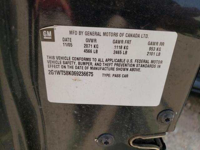 Photo 11 VIN: 2G1WT58K069236675 - CHEVROLET IMPALA LT 