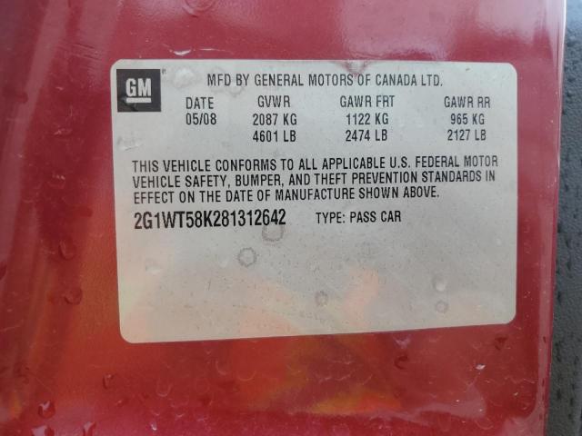 Photo 11 VIN: 2G1WT58K281312642 - CHEVROLET IMPALA 