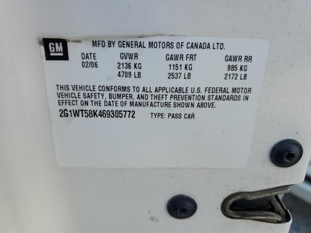 Photo 11 VIN: 2G1WT58K469305772 - CHEVROLET IMPALA LT 