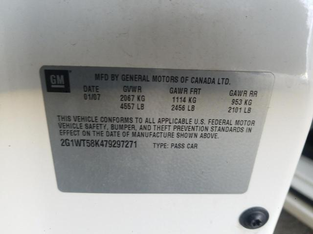 Photo 9 VIN: 2G1WT58K479297271 - CHEVROLET IMPALA LT 