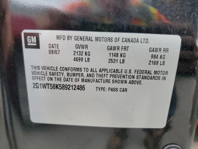 Photo 12 VIN: 2G1WT58K589212486 - CHEVROLET IMPALA 