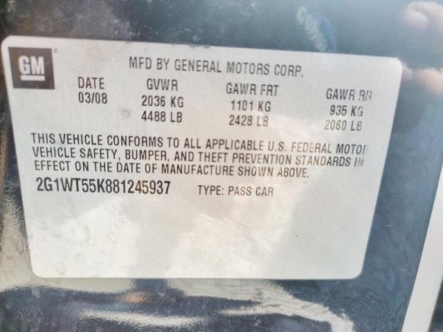 Photo 9 VIN: 2G1WU581569271460 - CHEVROLET IMPALA LTZ 