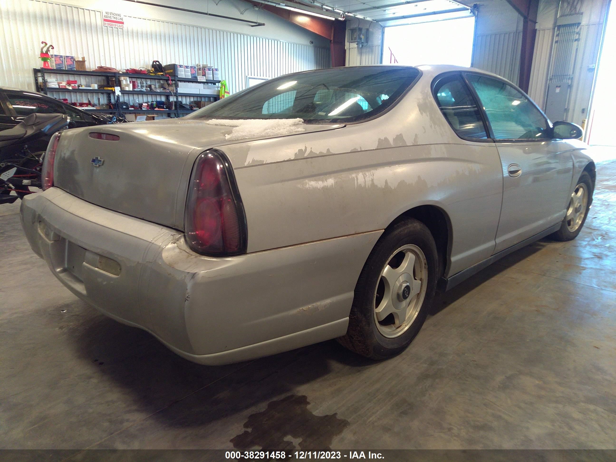 Photo 3 VIN: 2G1WW12E759280822 - CHEVROLET MONTE CARLO 