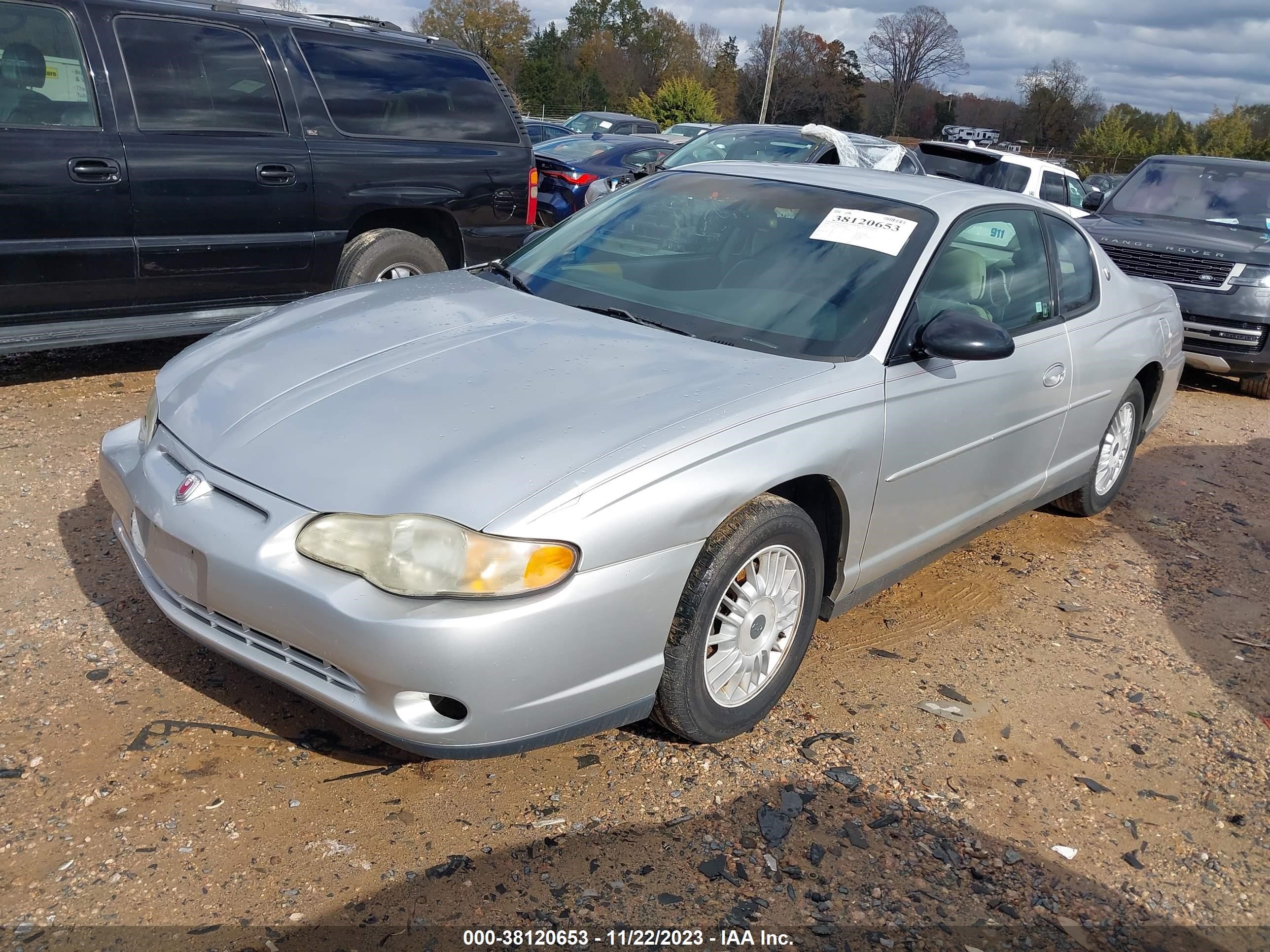 Photo 1 VIN: 2G1WW12EXY9166169 - CHEVROLET MONTE CARLO 