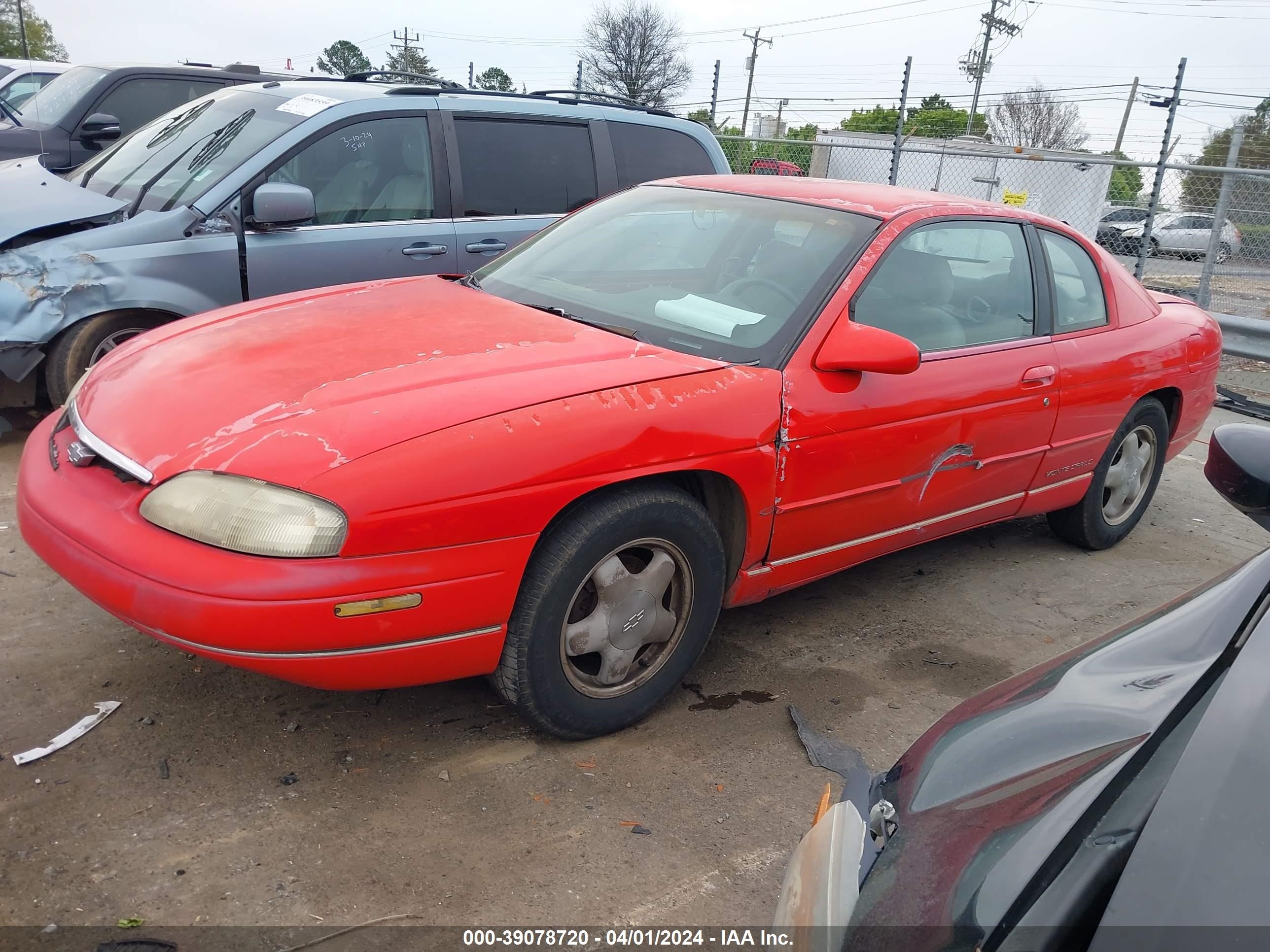 Photo 1 VIN: 2G1WW12M6W9241664 - CHEVROLET MONTE CARLO 