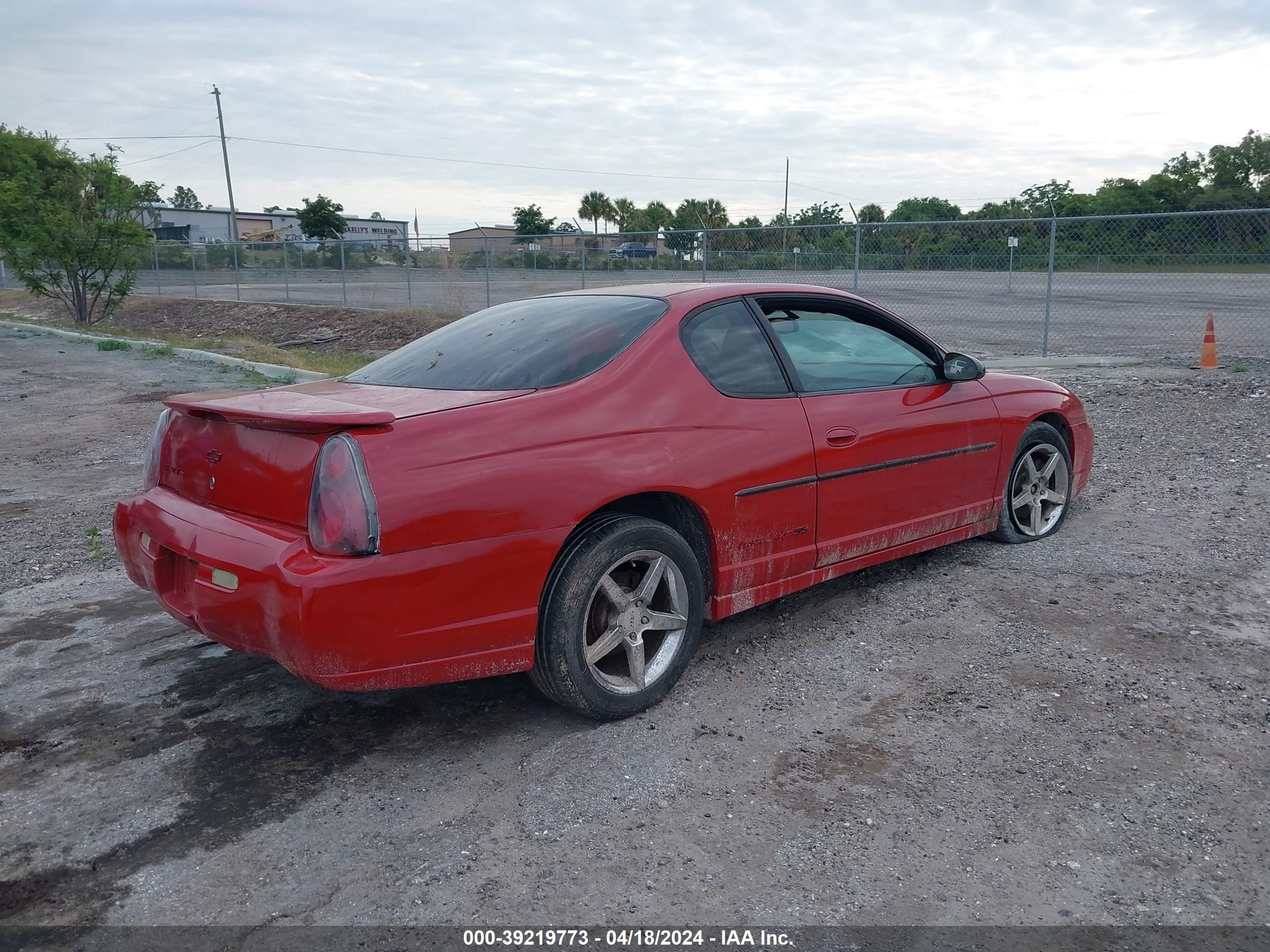 Photo 3 VIN: 2G1WX12K239219085 - CHEVROLET MONTE CARLO 