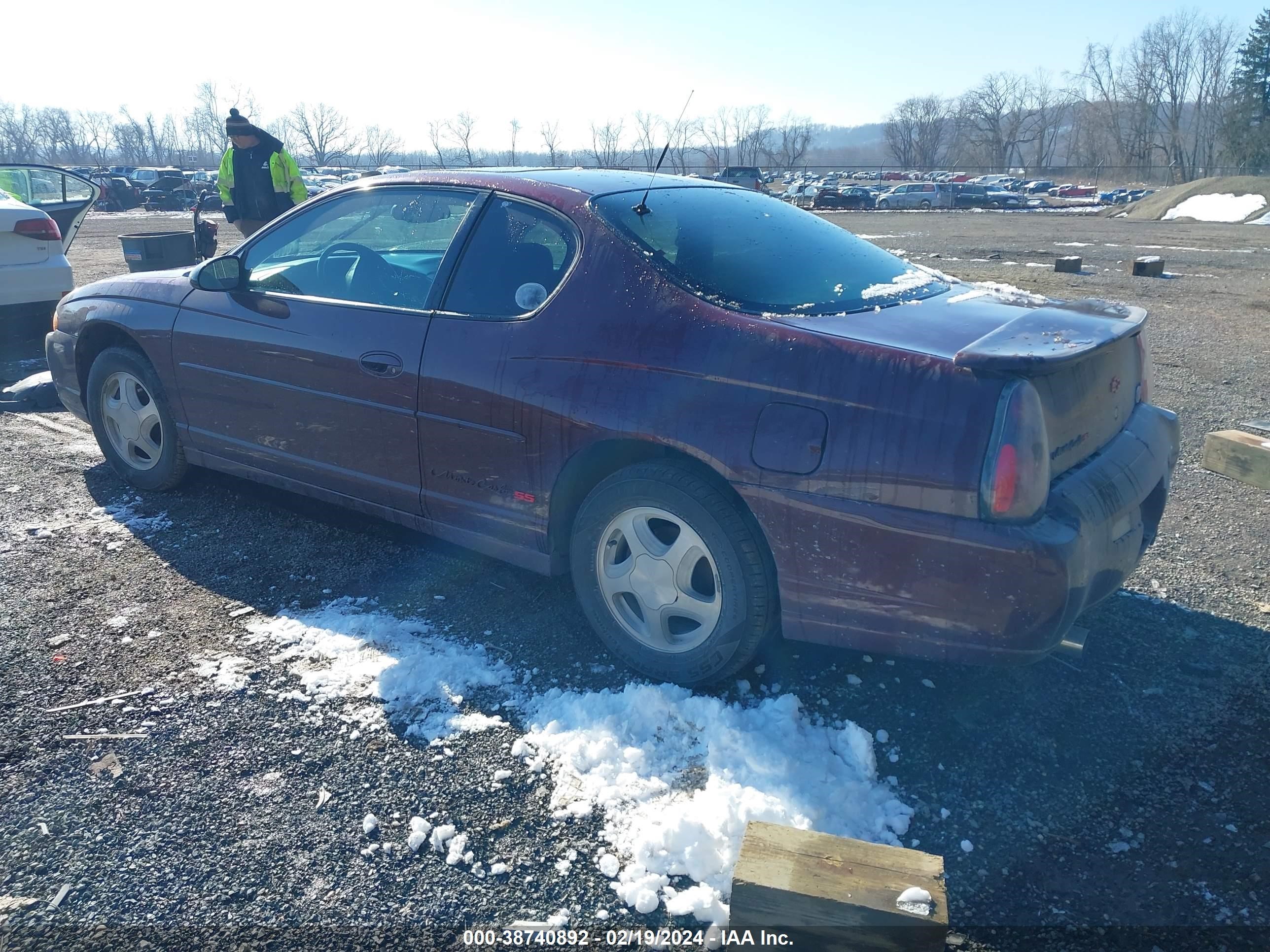 Photo 2 VIN: 2G1WX12K339202070 - CHEVROLET MONTE CARLO 