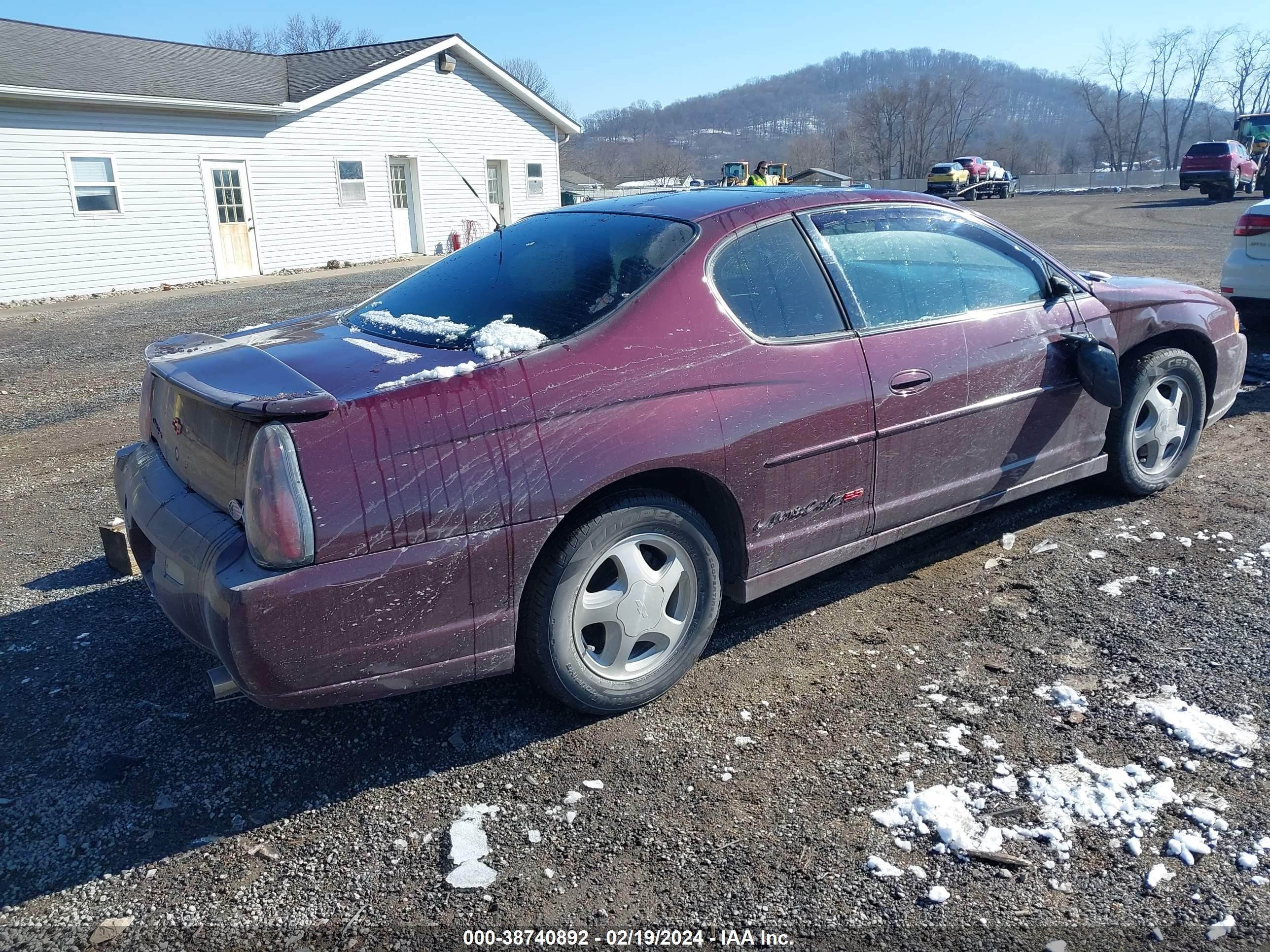 Photo 3 VIN: 2G1WX12K339202070 - CHEVROLET MONTE CARLO 