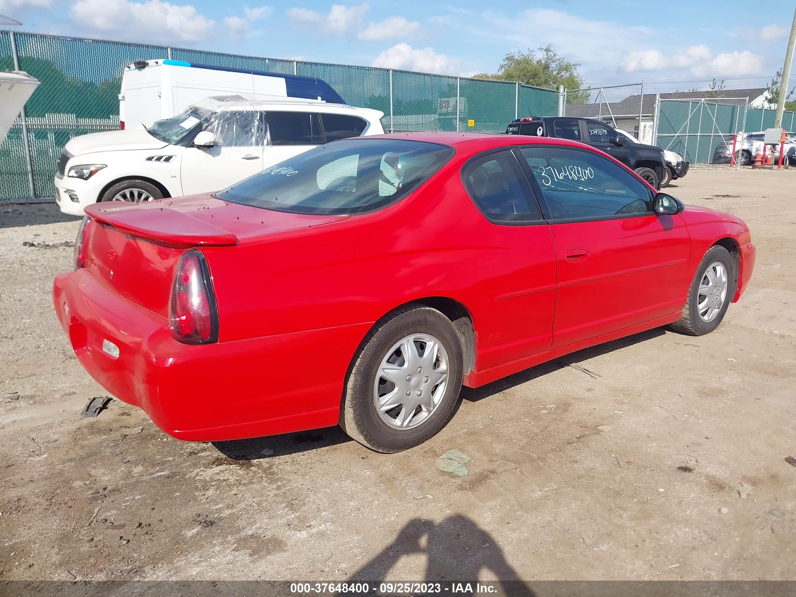 Photo 3 VIN: 2G1WX12K449146254 - CHEVROLET MONTE CARLO 