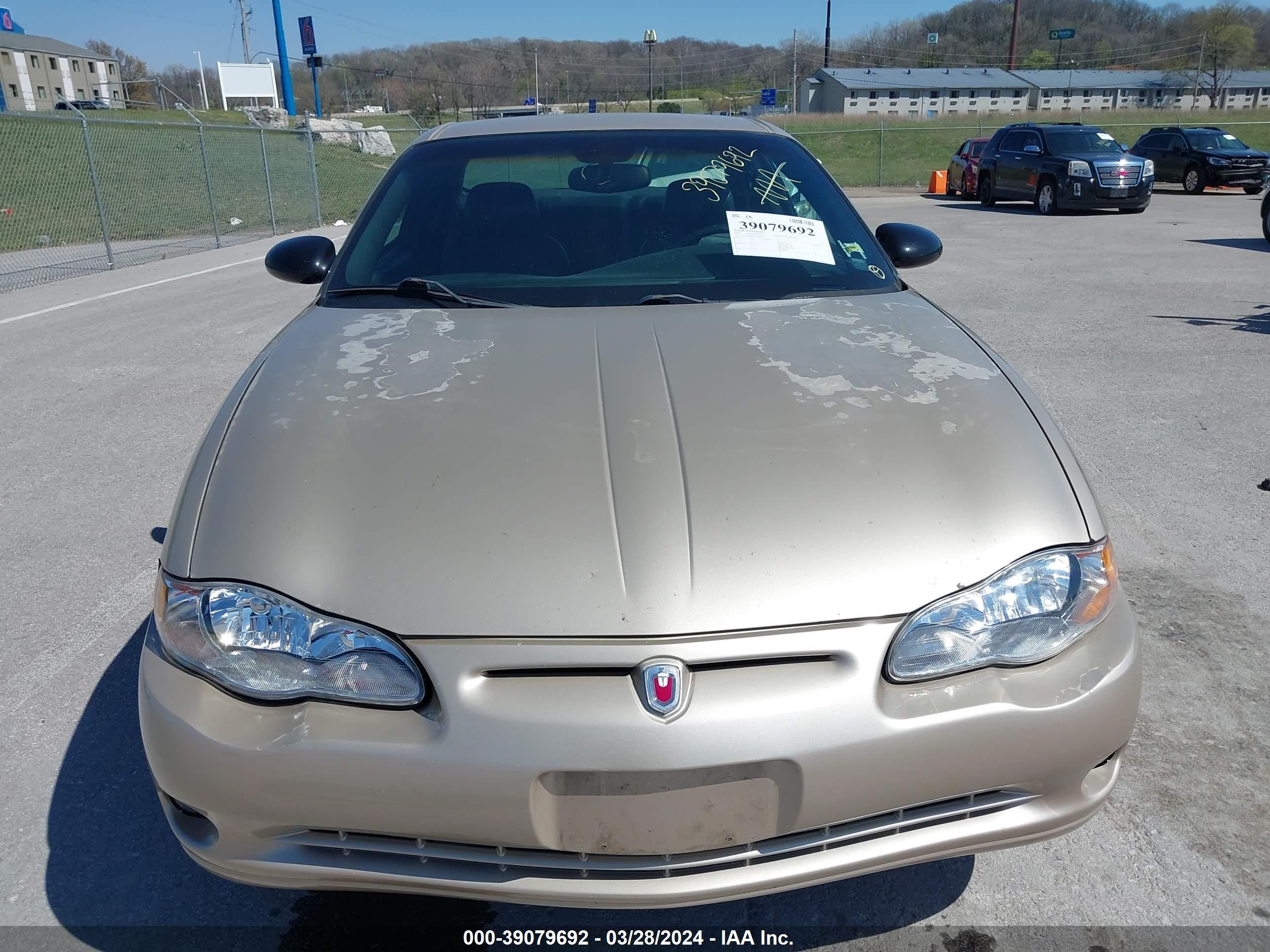 Photo 5 VIN: 2G1WX12K8Y9208096 - CHEVROLET MONTE CARLO 