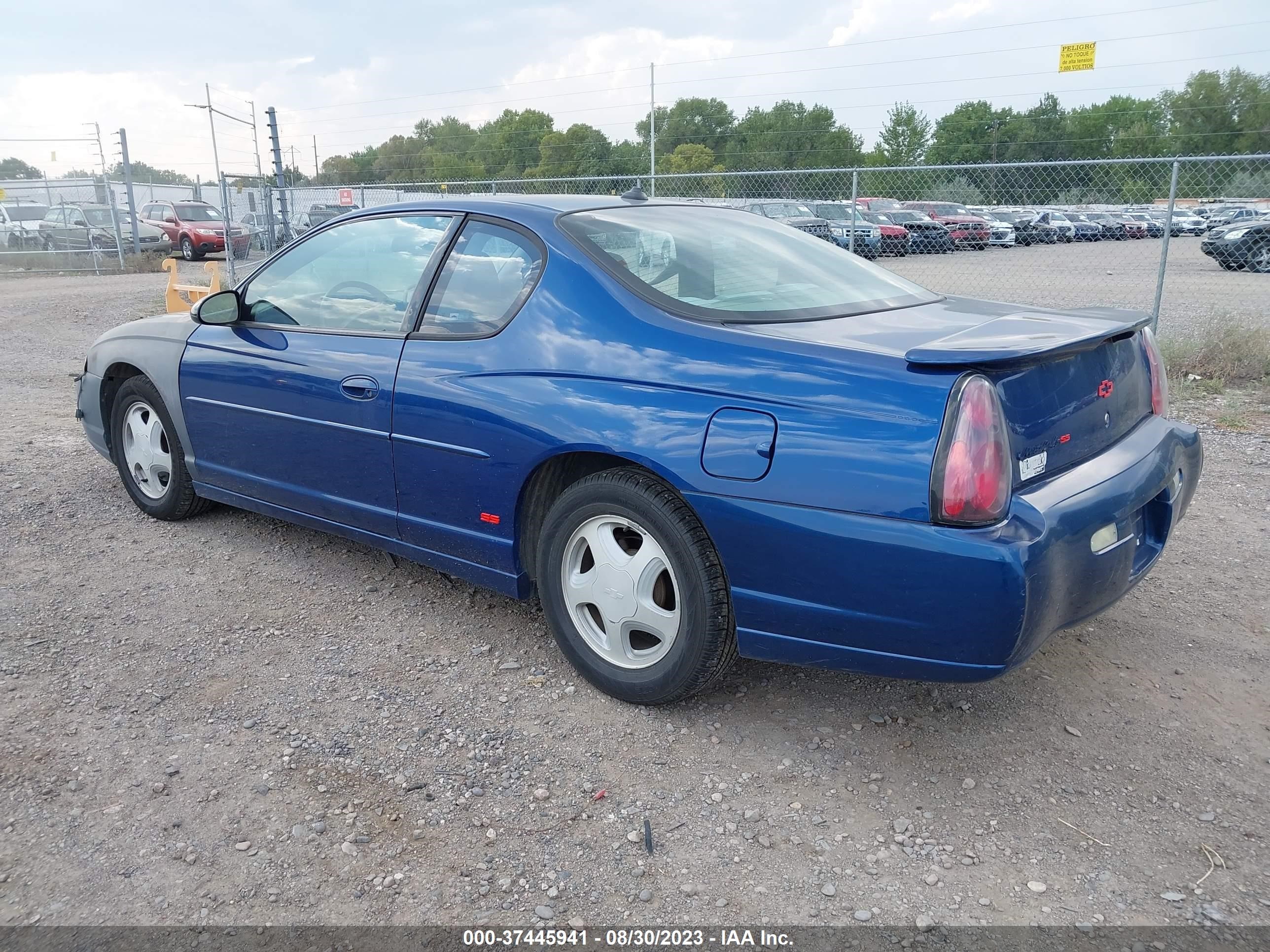 Photo 2 VIN: 2G1WX12K949359121 - CHEVROLET MONTE CARLO 