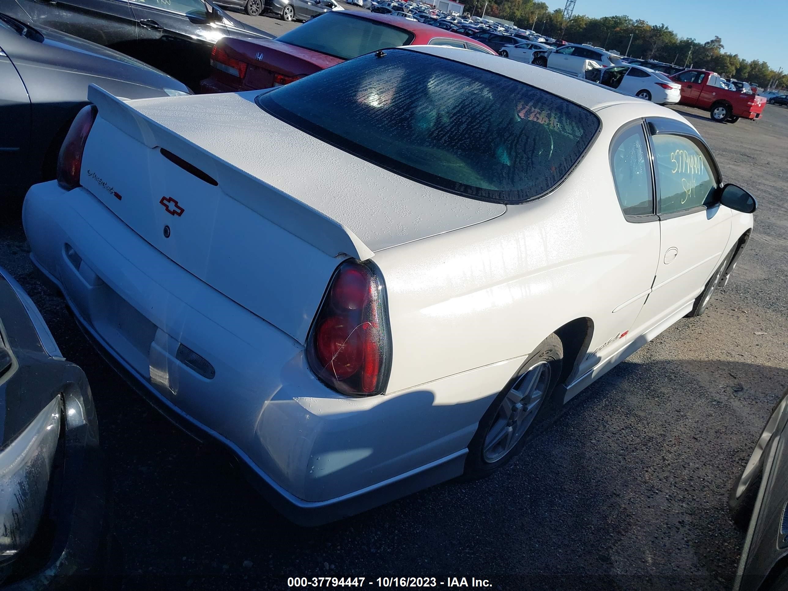 Photo 3 VIN: 2G1WX12KX39258989 - CHEVROLET MONTE CARLO 