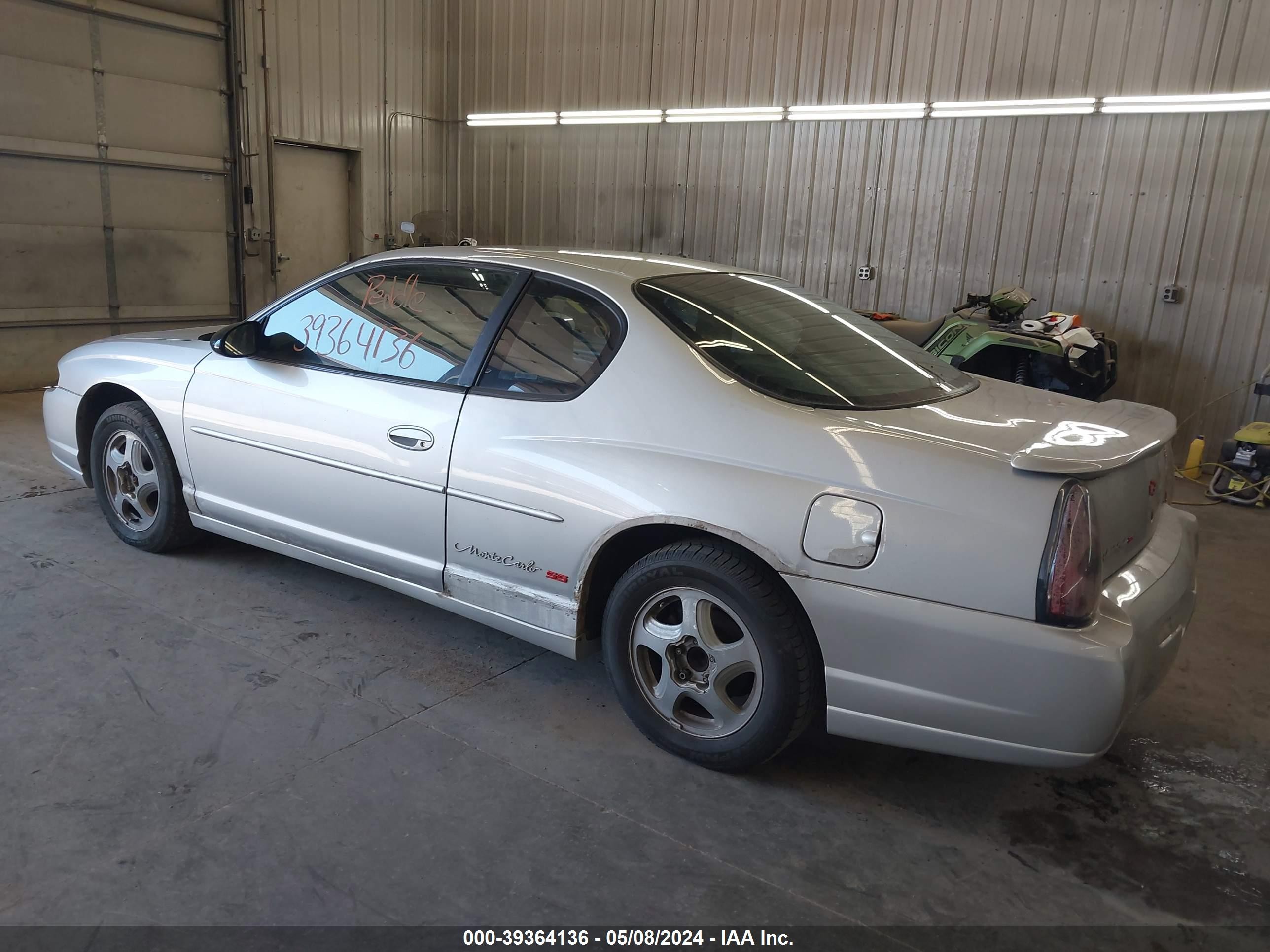 Photo 2 VIN: 2G1WX15K029192480 - CHEVROLET MONTE CARLO 