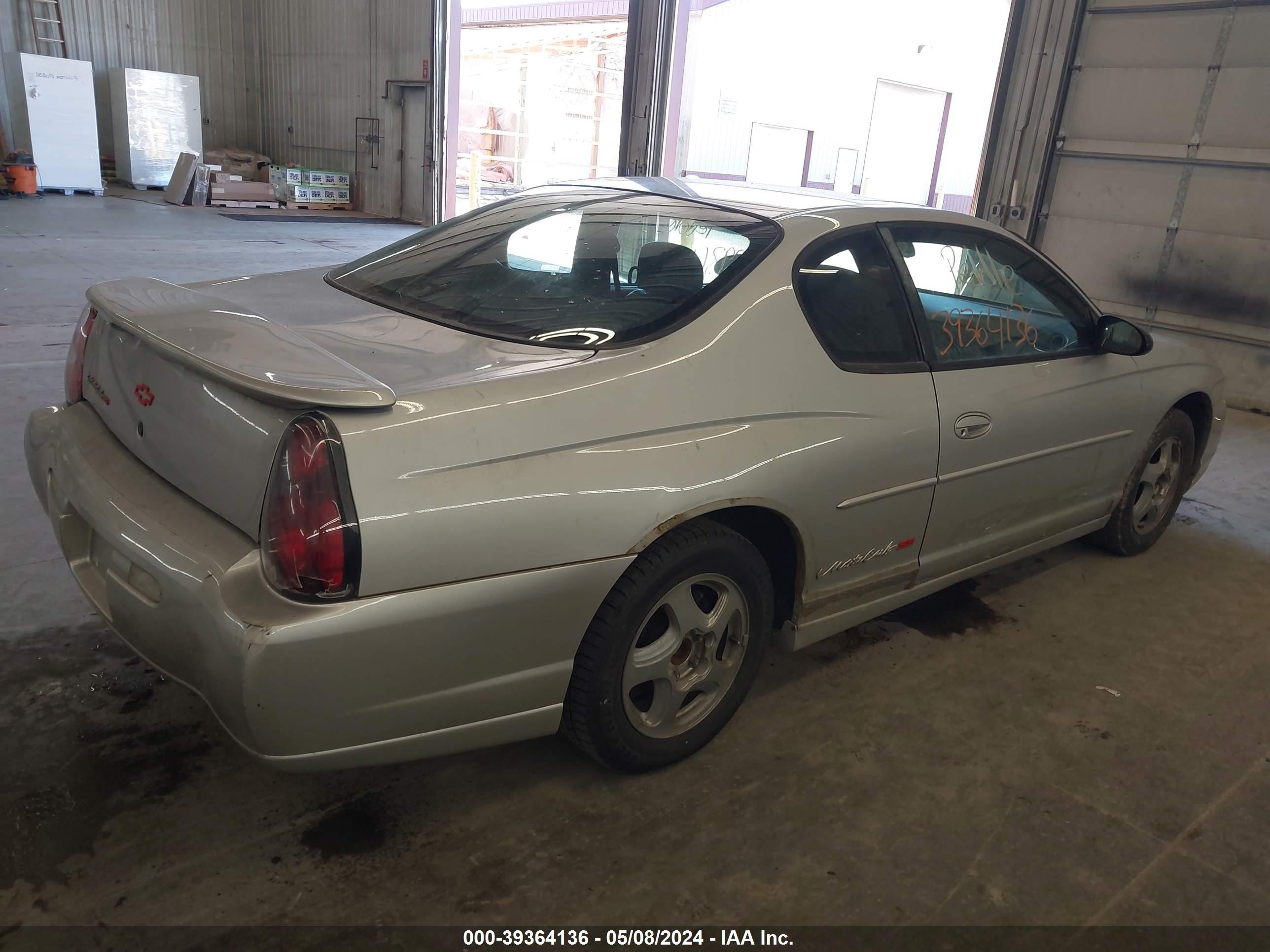 Photo 3 VIN: 2G1WX15K029192480 - CHEVROLET MONTE CARLO 