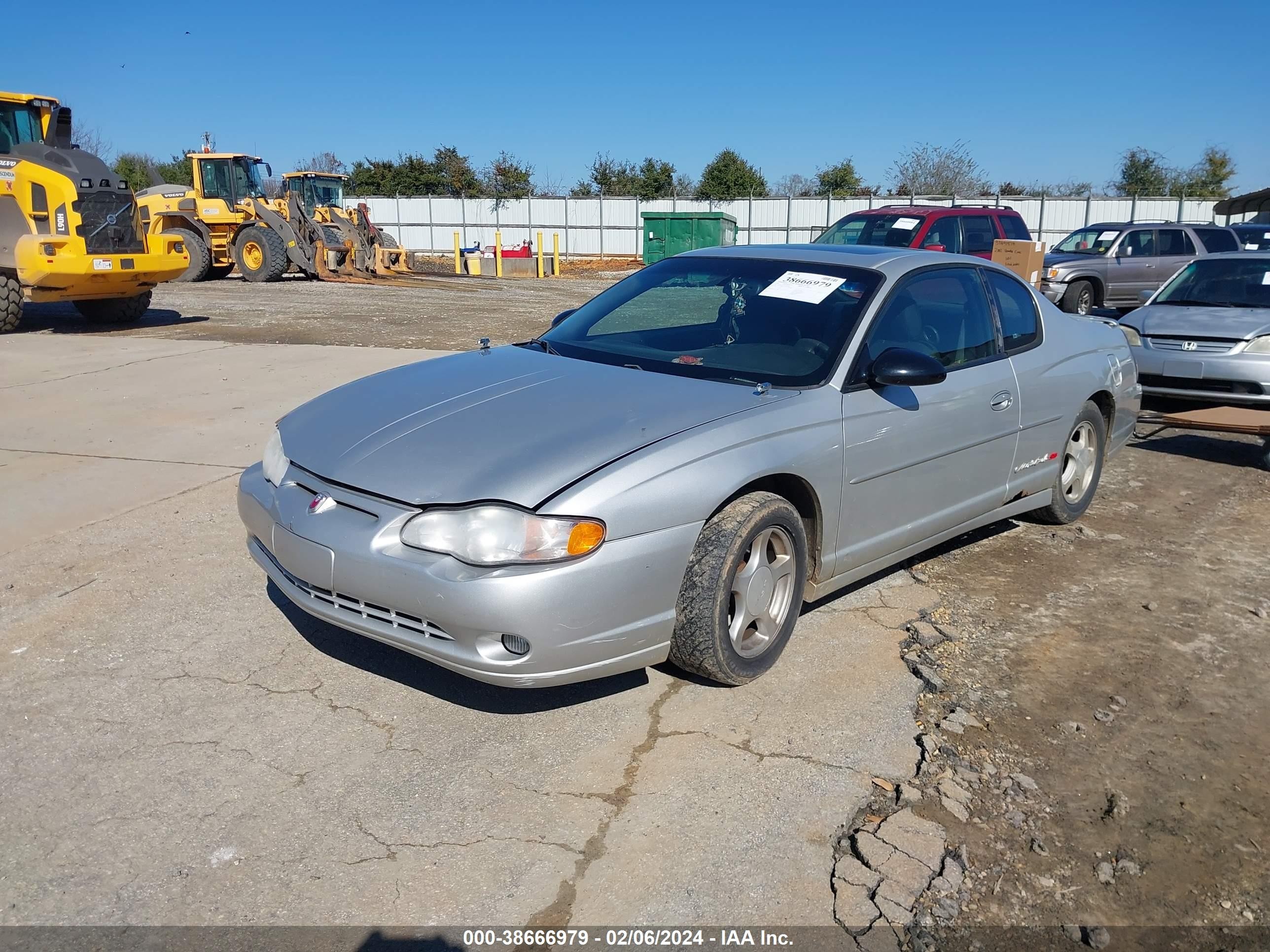 Photo 1 VIN: 2G1WX15K129221016 - CHEVROLET MONTE CARLO 