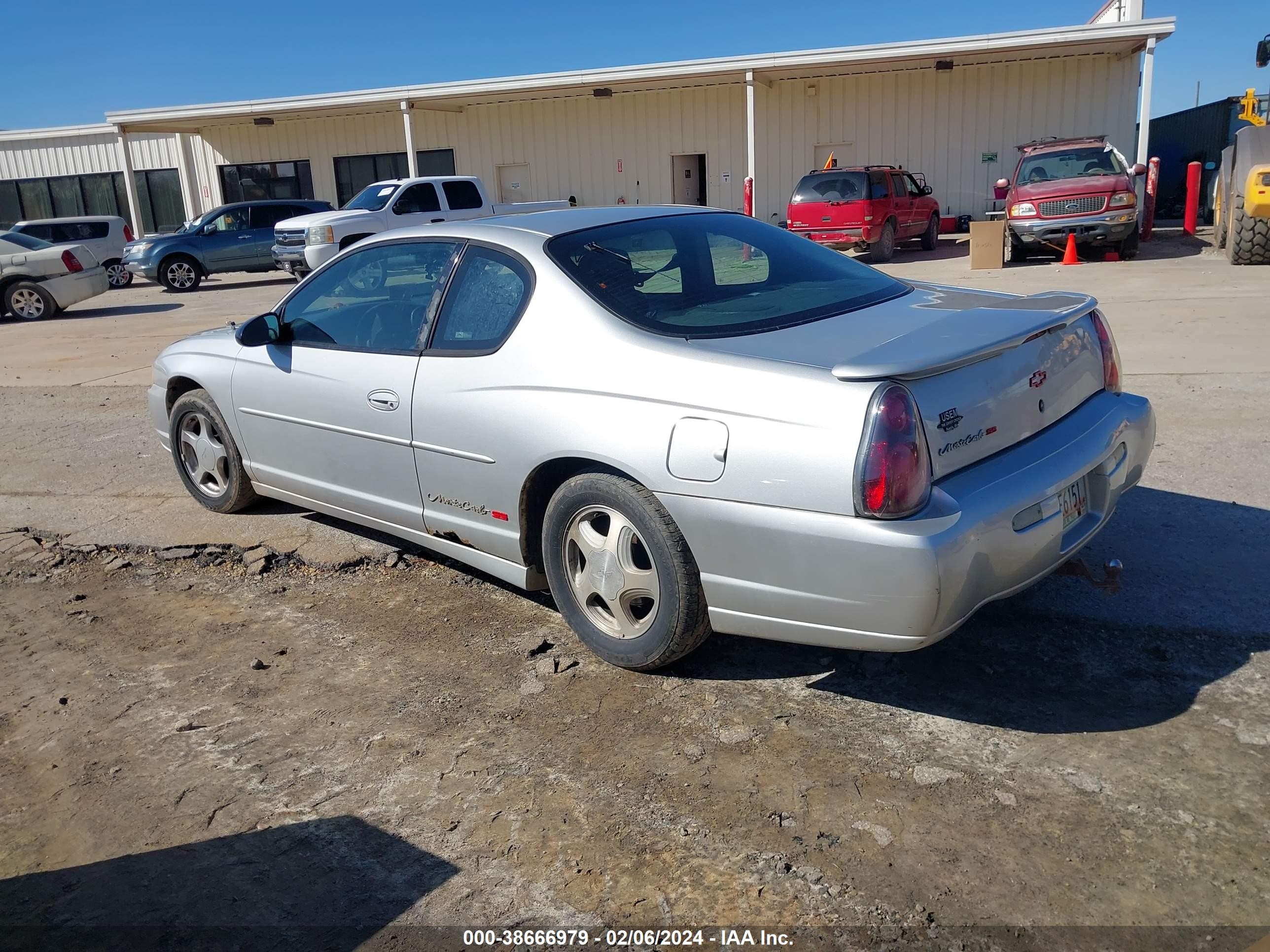 Photo 2 VIN: 2G1WX15K129221016 - CHEVROLET MONTE CARLO 