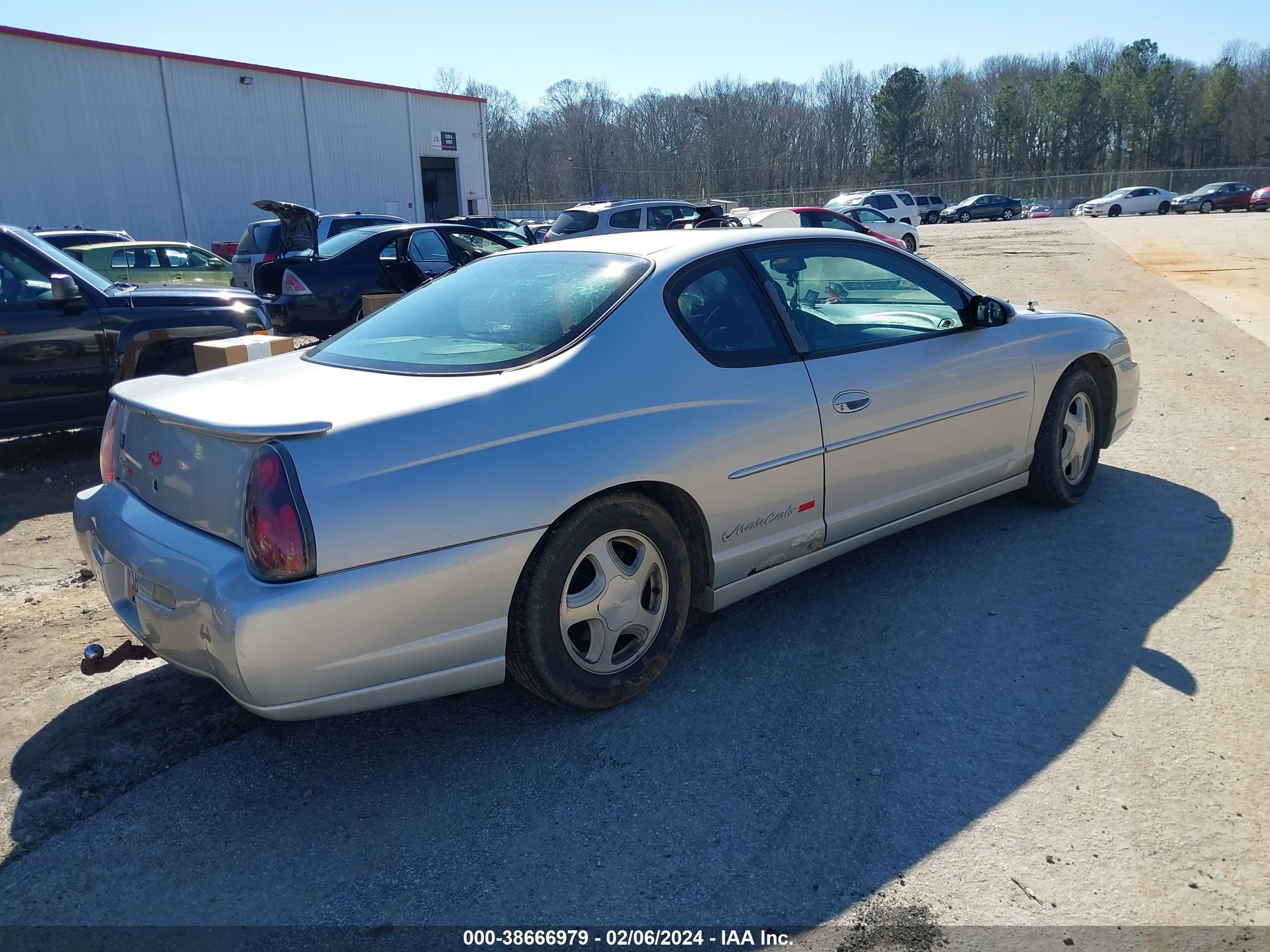 Photo 3 VIN: 2G1WX15K129221016 - CHEVROLET MONTE CARLO 