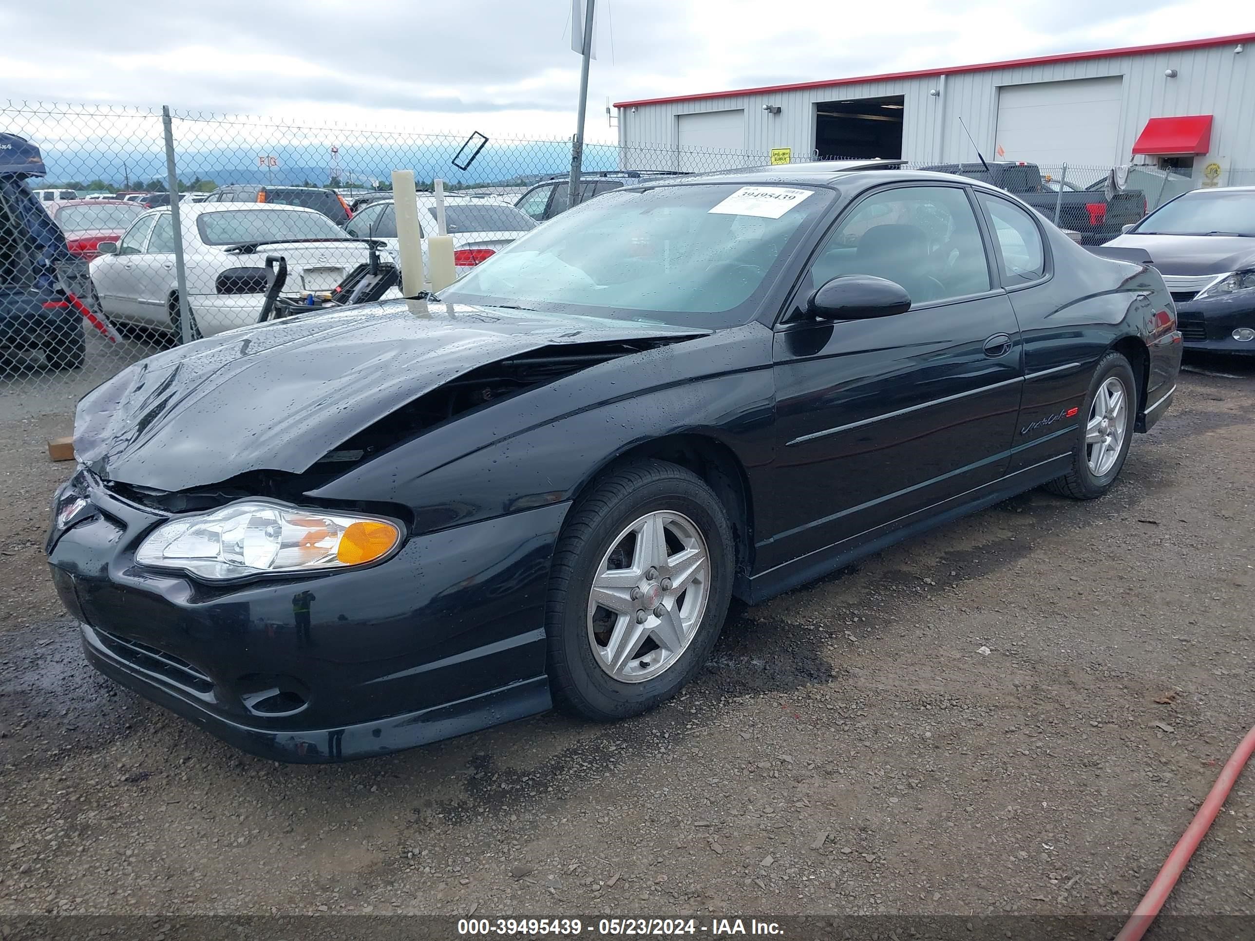 Photo 1 VIN: 2G1WX15K219220987 - CHEVROLET MONTE CARLO 